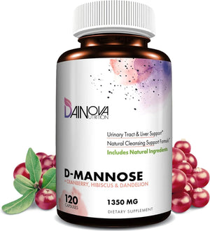 DAINOVA - DAINOVA D Mannose 1300Mg. with Cranberry 120 Capsulas - The Red Vitamin MX - Suplementos Alimenticios - {{ shop.shopifyCountryName }}