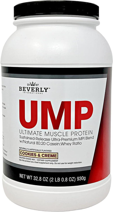 BEVERLY INTERNATIONAL - Beverly International UMP Protein Powder Unique Whey-Casein Ratio Cookies & Cream 930Gr. - The Red Vitamin MX - Suplementos Alimenticios - {{ shop.shopifyCountryName }}