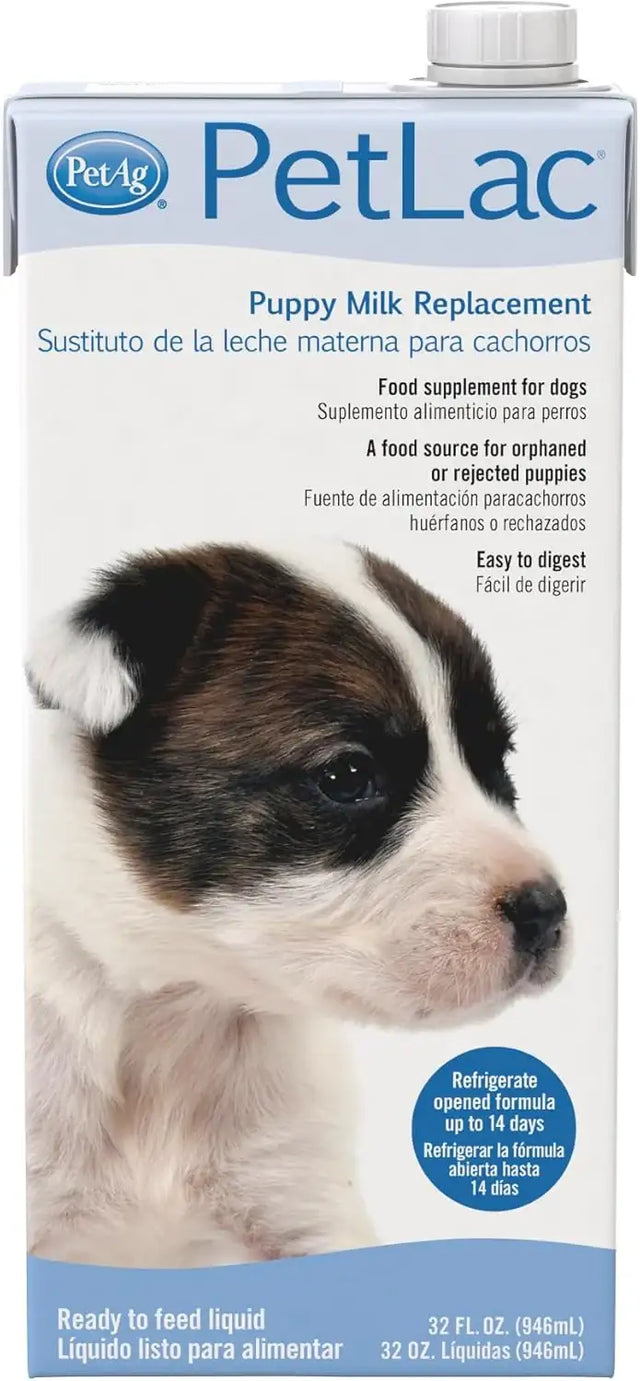 PETAG - Pet-Ag PetLac Ready-to-Feed Milk Replacement for Puppies Newborn to Six Weeks Old 946Ml. - The Red Vitamin MX - Sustitutos De Leche Para Perros - {{ shop.shopifyCountryName }}
