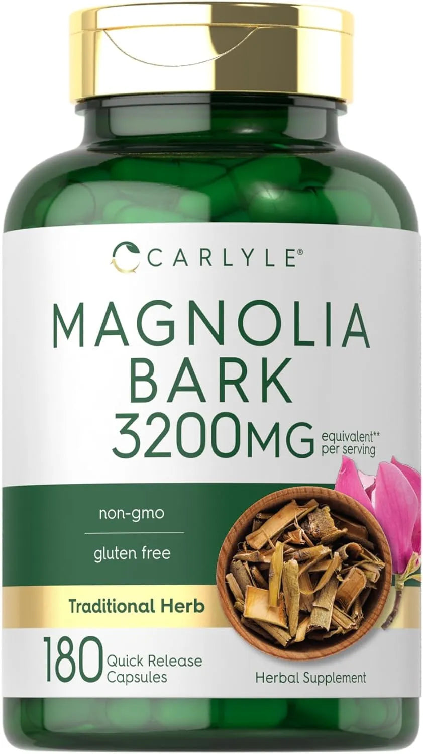 CARLYLE - Carlyle Magnolia Bark 3200Mg. 180 Capsulas - The Red Vitamin MX - Suplementos Alimenticios - {{ shop.shopifyCountryName }}