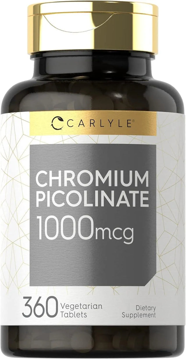 CARLYLE - Carlyle Ultra Chromium Picolinate 1000mcg 360 Tabletas - The Red Vitamin MX - Suplementos Alimenticios - {{ shop.shopifyCountryName }}