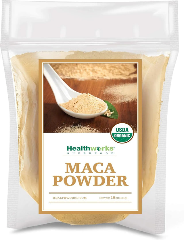 HEALTHWORKS - Healthworks Maca Powder 454Gr. - The Red Vitamin MX - Suplementos Alimenticios - {{ shop.shopifyCountryName }}