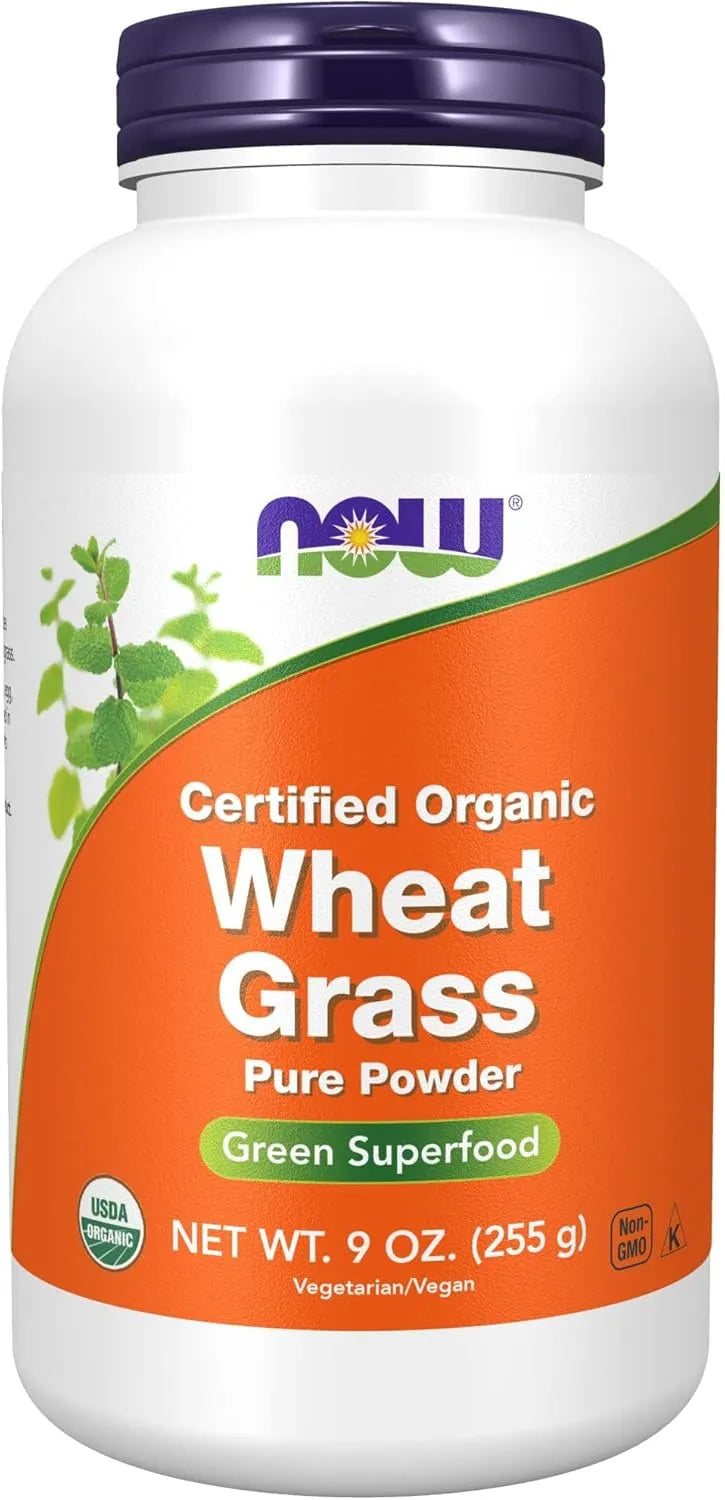 NOW SUPPLEMENTS - NOW Foods Supplements Wheat Grass Powder 255Gr. - The Red Vitamin MX - Suplementos Alimenticios - {{ shop.shopifyCountryName }}