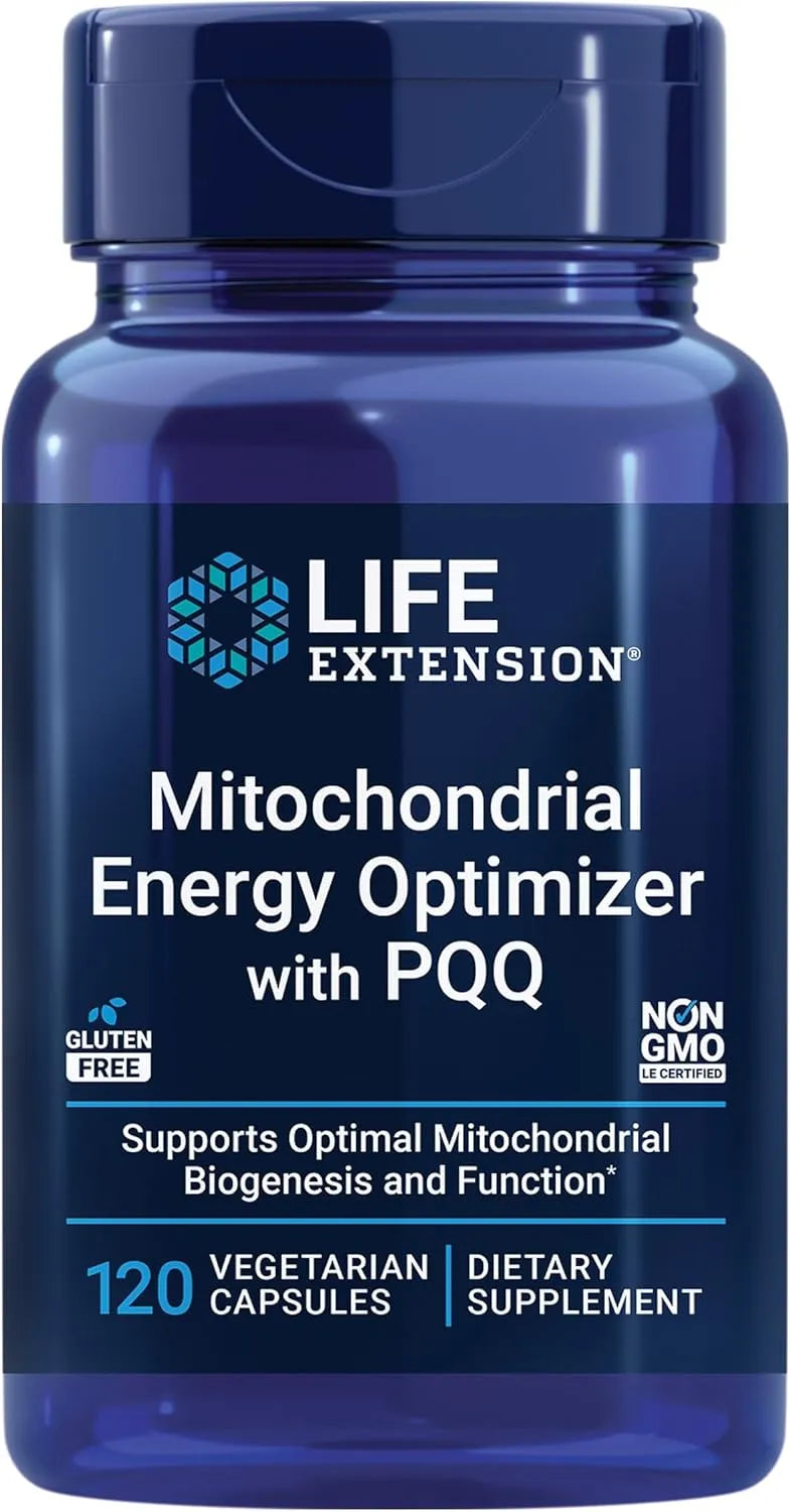 LIFE EXTENSION - Life Extension Mitochondrial Energy Optimizer with PQQ 120 Capsulas - The Red Vitamin MX - Suplementos Alimenticios - {{ shop.shopifyCountryName }}