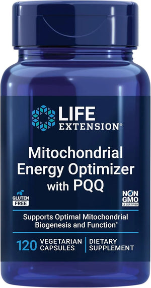 LIFE EXTENSION - Life Extension Mitochondrial Energy Optimizer with PQQ 120 Capsulas - The Red Vitamin MX - Suplementos Alimenticios - {{ shop.shopifyCountryName }}
