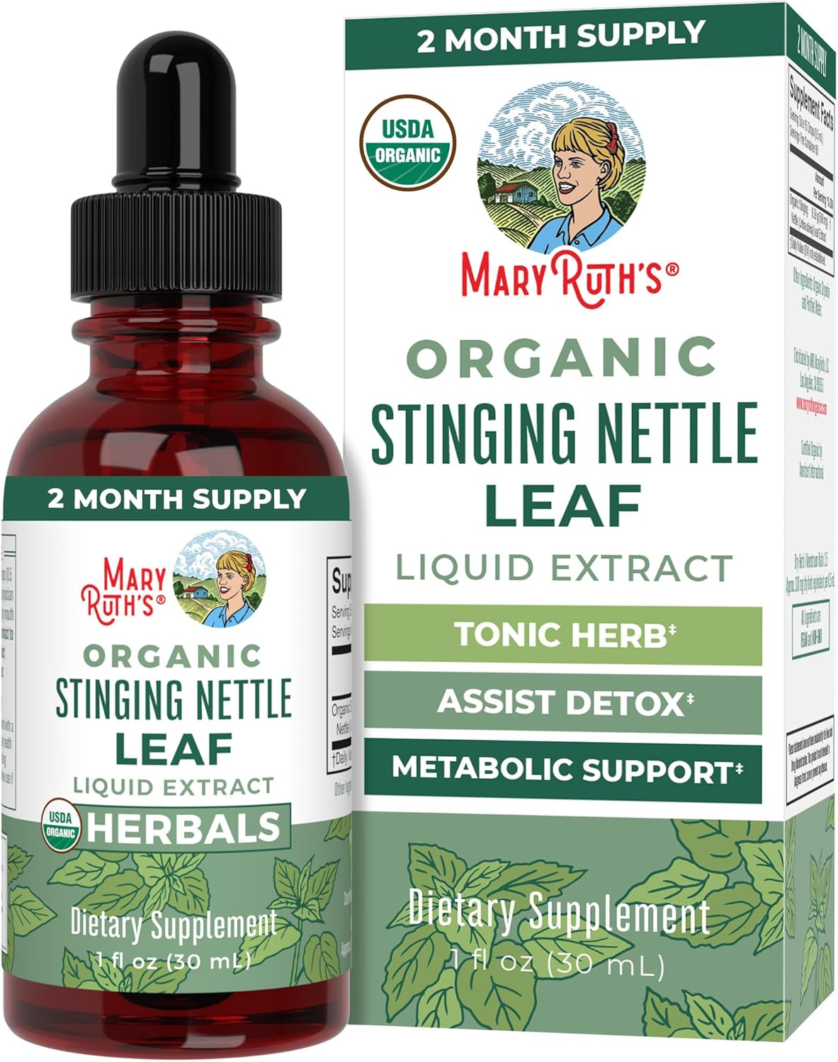 MARY RUTH ORGANICS - MaryRuth Organics Stinging Nettle Leaf Extract 1 Fl.Oz. - The Red Vitamin MX - Suplementos Alimenticios - {{ shop.shopifyCountryName }}