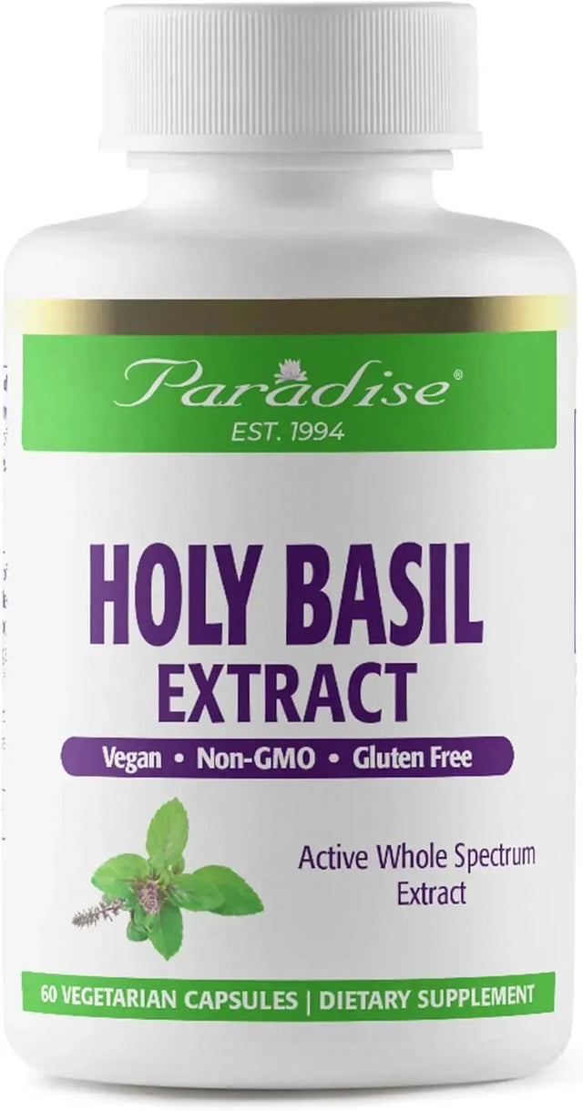 PARADISE HERBS - Paradise Herbs Organic Holy Basil 60 Capsulas - The Red Vitamin MX - Suplementos Alimenticios - {{ shop.shopifyCountryName }}