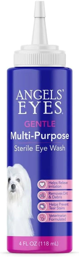 ANGELS' EYES - ANGELS' EYES Multi-Purpose Sterile Eye Wash 4 Fl.Oz. - The Red Vitamin MX - Cuidado De Los Ojos De Los Perros - {{ shop.shopifyCountryName }}