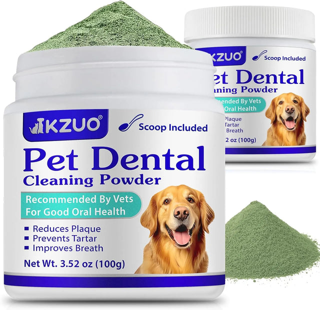 KZUO - Kzuo Dog Teeth Cleaning Powder 100Gr. 2 Pack - The Red Vitamin MX - Cuidado Dental Para Perros - {{ shop.shopifyCountryName }}