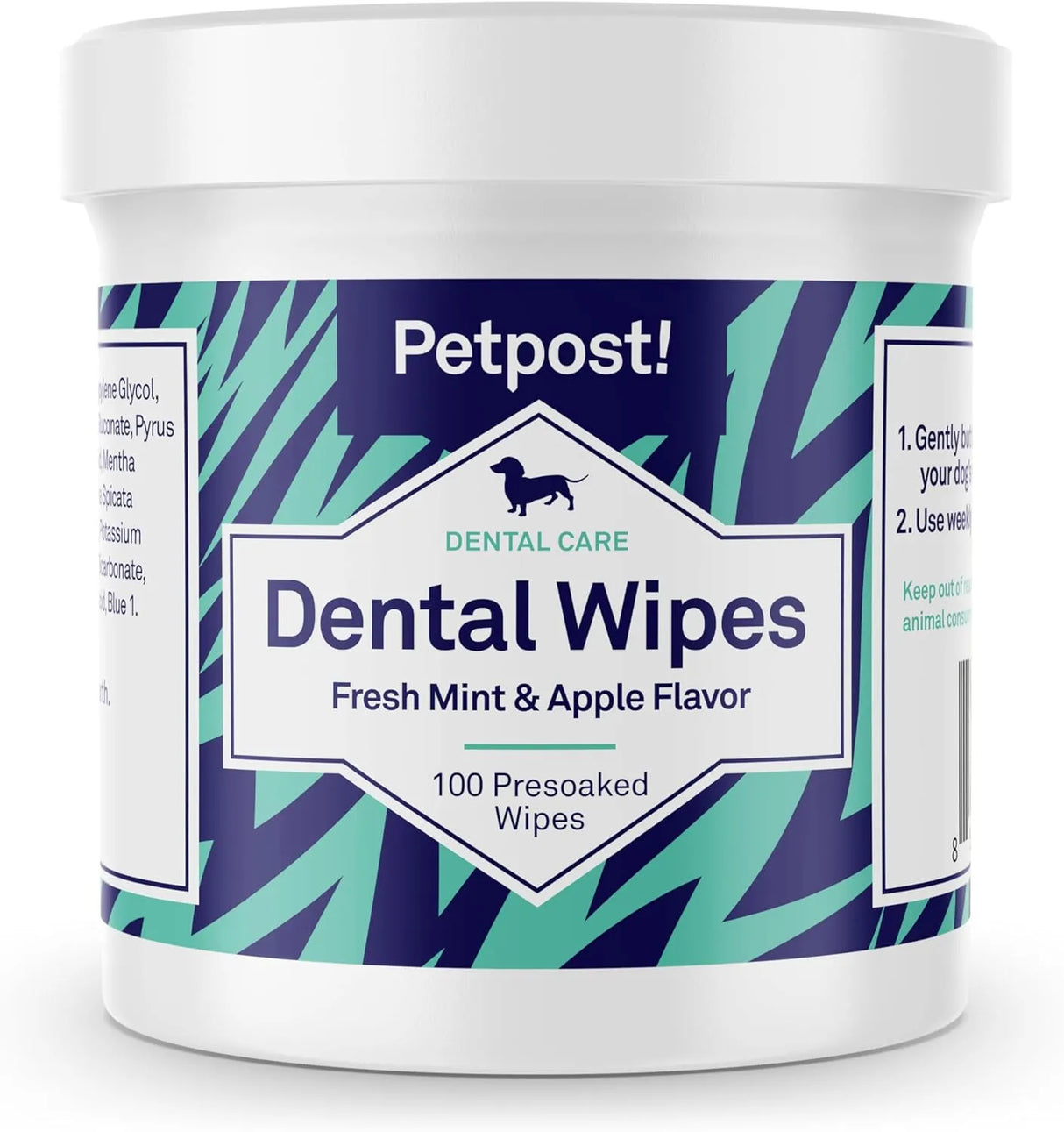 PETPOST - Petpost Dental Wipes for Dogs 100 Toallitas - The Red Vitamin MX - Cuidado Dental Para Perros - {{ shop.shopifyCountryName }}