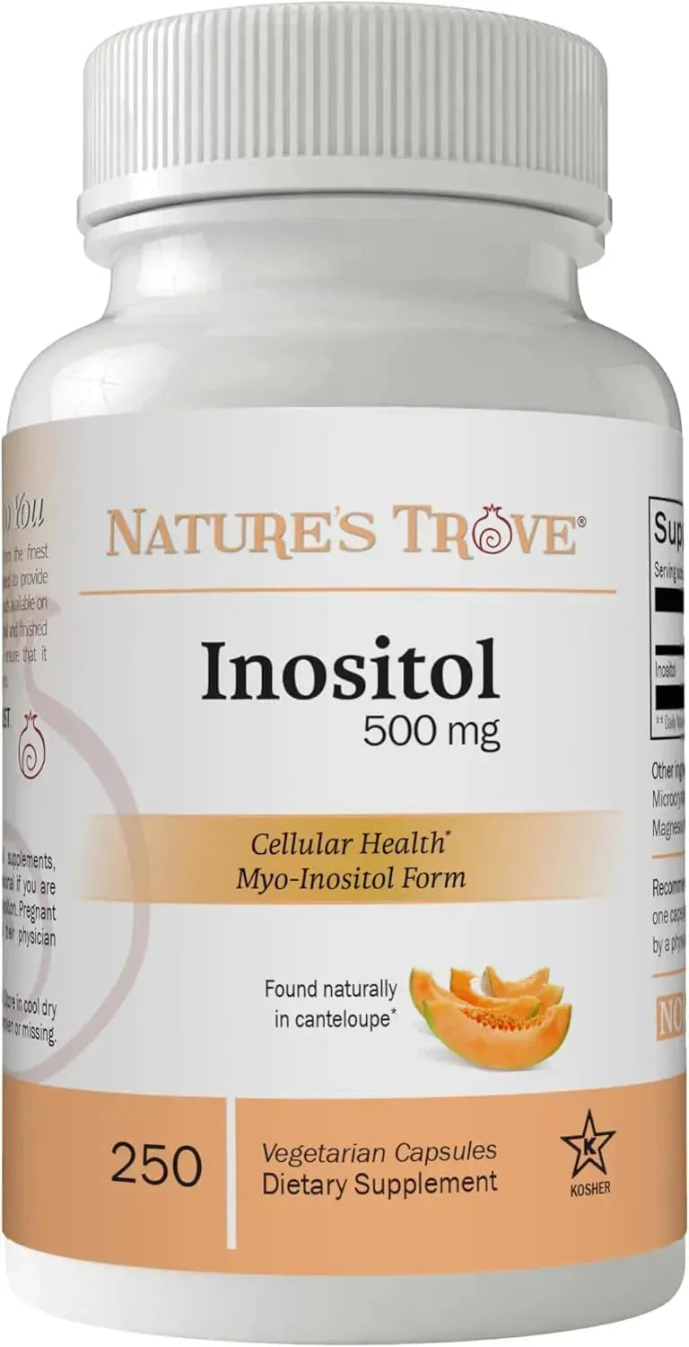 NATURE'S TROVE - Nature's Trove Inositol 500Mg. 250 Capsulas - The Red Vitamin MX - Suplementos Alimenticios - {{ shop.shopifyCountryName }}