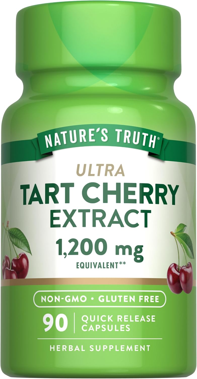 Nature's Truth Tart Cherry Extract 1200Mg. 90 Capsulas