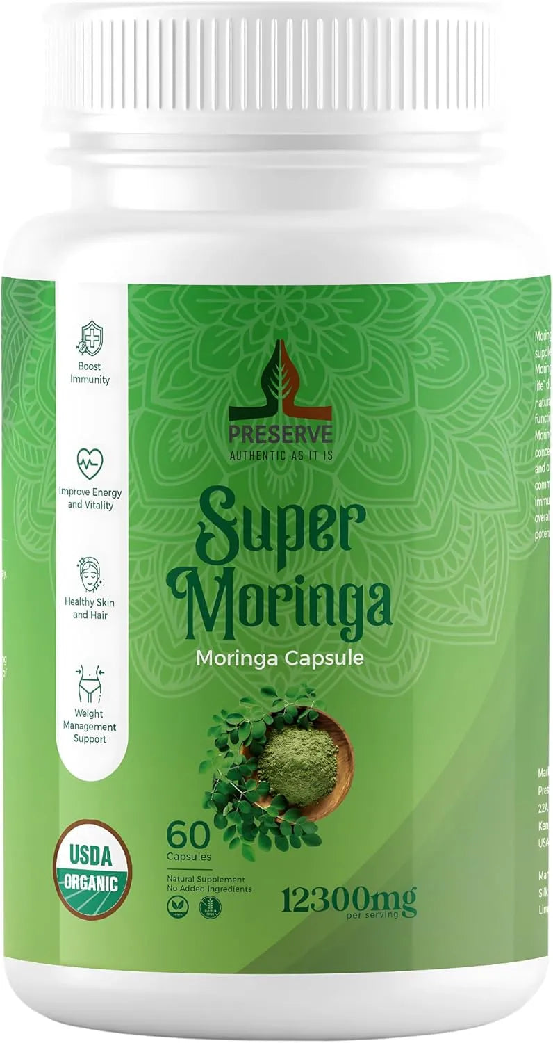 PRESERVE - PRESERVE Moringa Oleifera 12,300Mg. 60 Capsulas - The Red Vitamin MX - Suplementos Alimenticios - {{ shop.shopifyCountryName }}