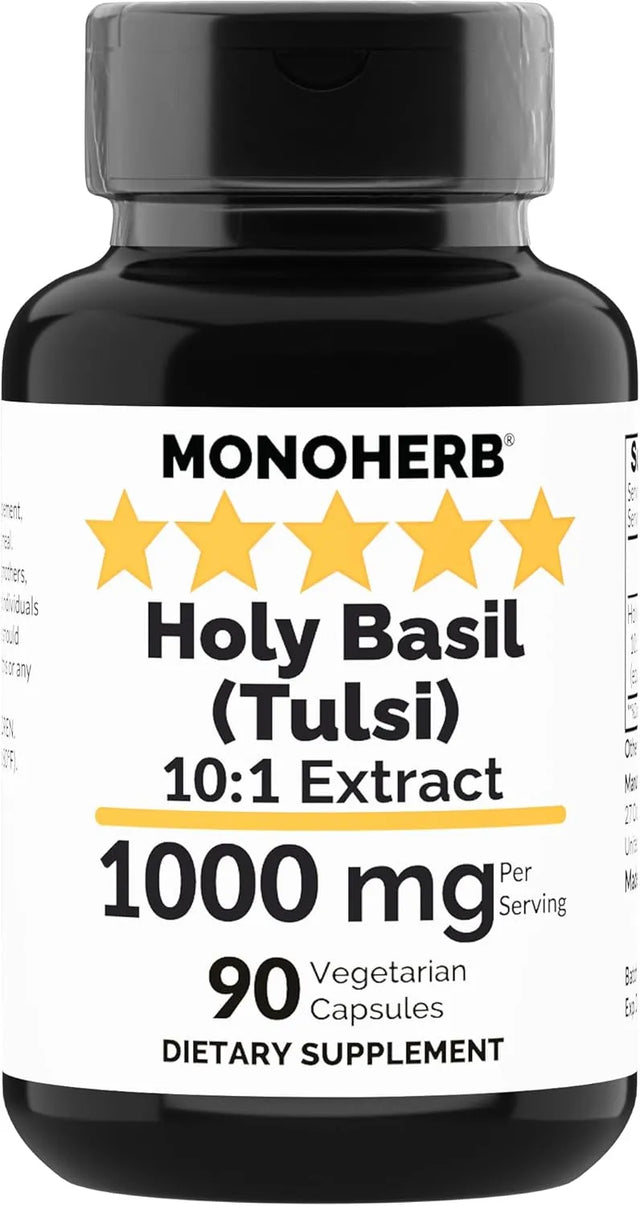 MONOHERB - Monoherb Holy Basil 1000Mg. 90 Capsulas - The Red Vitamin MX - Suplementos Alimenticios - {{ shop.shopifyCountryName }}