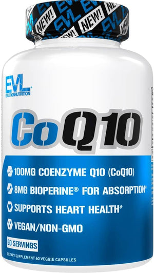 EVL High Absorption CoQ10 100Mg. 60 Capsulas - The Red Vitamin MX - Suplementos Alimenticios - EVLUTION
