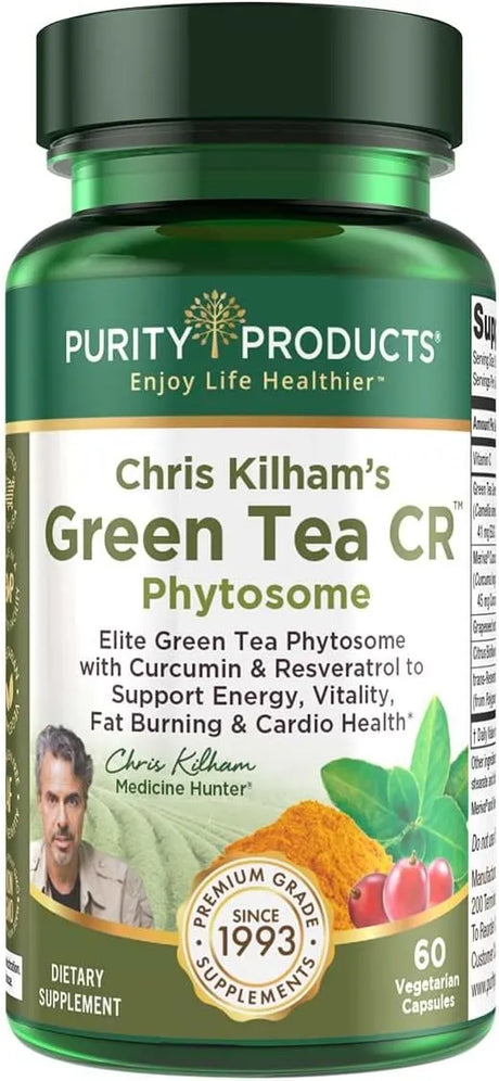 PURITY PRODUCTS - Purity Products Green Tea CR w/Phytosome 60 Capsulas - The Red Vitamin MX - Suplementos Alimenticios - {{ shop.shopifyCountryName }}