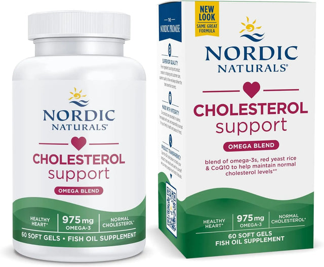 NORDIC NATURALS - Nordic Naturals Cholesterol Support 60 Capsulas Blandas - The Red Vitamin MX - Suplementos Alimenticios - {{ shop.shopifyCountryName }}