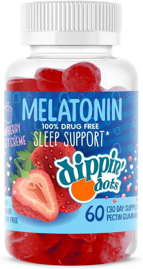 DIPPIN' DOTS - Dippin' Dots Melatonin Sleep Support Gummies 60 Gomitas - The Red Vitamin MX - Suplementos Alimenticios - {{ shop.shopifyCountryName }}