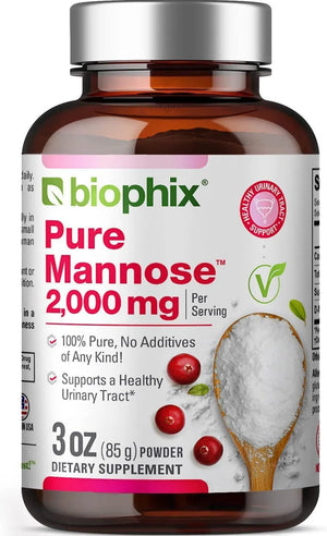 BIOPHIX - Biophix Pure Mannose 2000Mg. 85Gr. - The Red Vitamin MX - Suplementos Alimenticios - {{ shop.shopifyCountryName }}