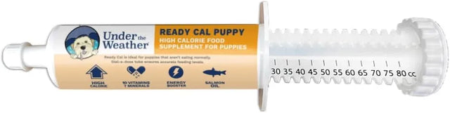 UNDER THE WEATHER - Under the Weather Pet Ready Cal for Puppies 100cc High Calorie - The Red Vitamin MX - Multivitamínicos Para Perros - {{ shop.shopifyCountryName }}
