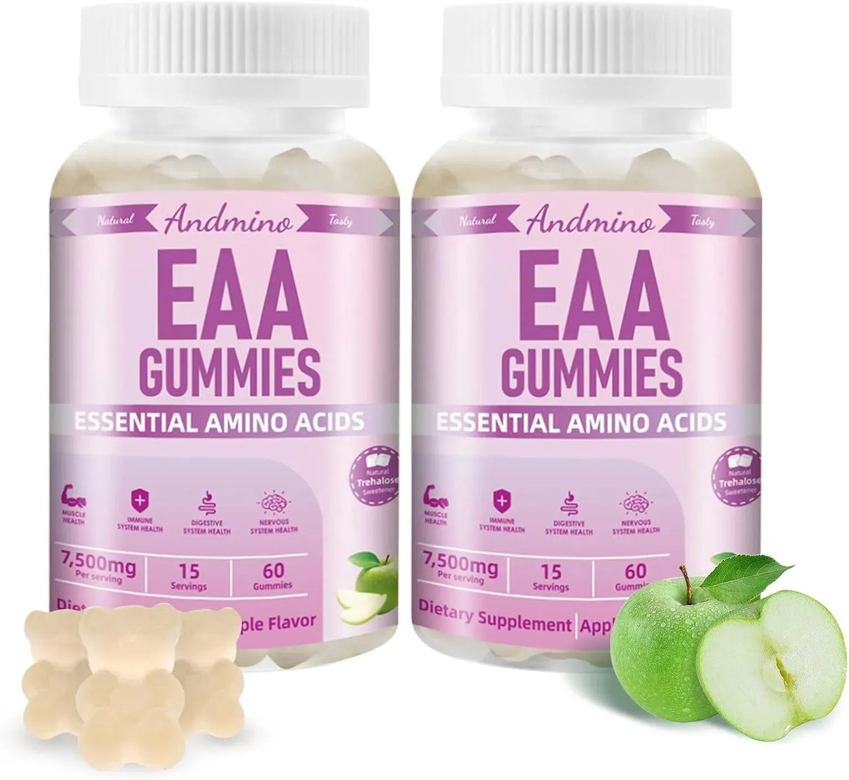 ANDMINO - Andmino EAA Gummies 7500Mg. 120 Gomitas - The Red Vitamin MX - Suplementos Alimenticios - {{ shop.shopifyCountryName }}