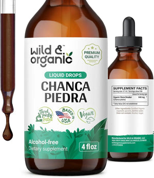 WILD & ORGANIC - Wild & Organic Stone Breaker Chanca Piedra Liquid Extract 4 Fl.Oz. - The Red Vitamin MX - Suplementos Alimenticios - {{ shop.shopifyCountryName }}