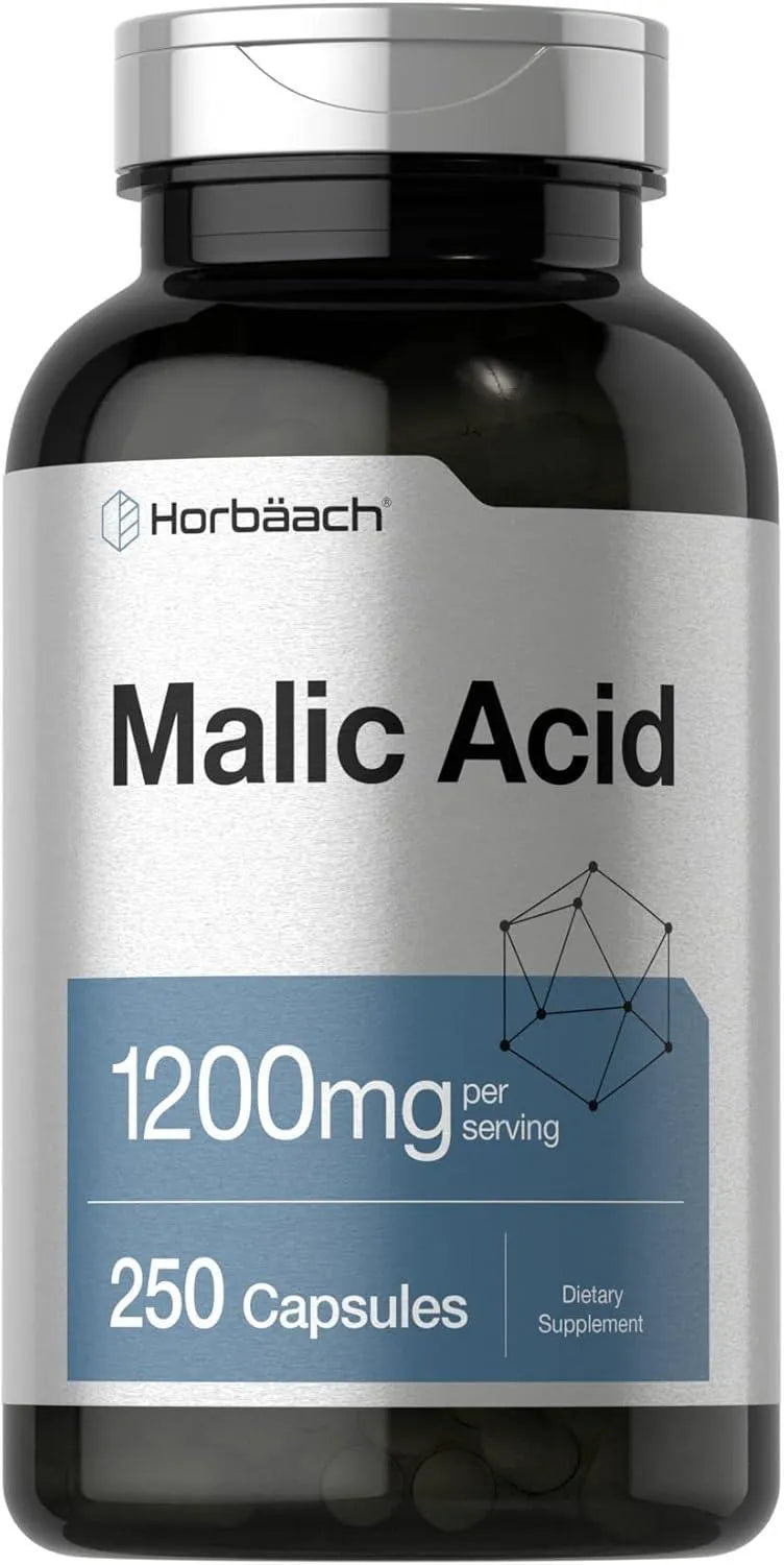 HORBAACH - Horbaach Malic Acid 1200Mg. 250 Capsulas - The Red Vitamin MX - Suplementos Alimenticios - {{ shop.shopifyCountryName }}