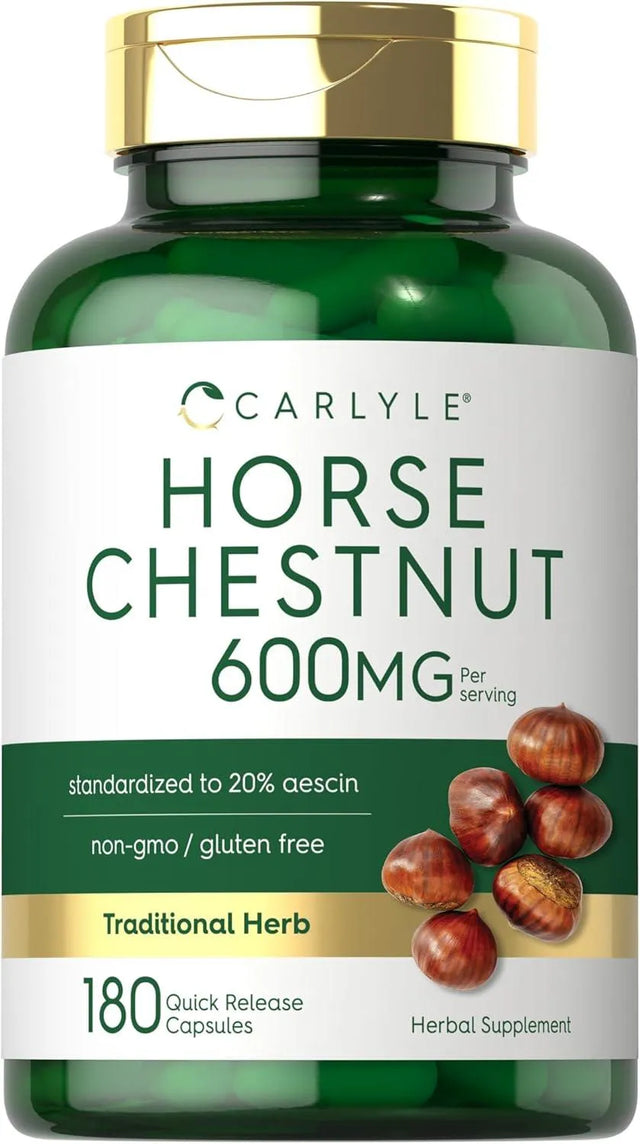 CARLYLE - Carlyle Horse Chestnut 600Mg. 180 Capsulas - The Red Vitamin MX - Suplementos Alimenticios - {{ shop.shopifyCountryName }}