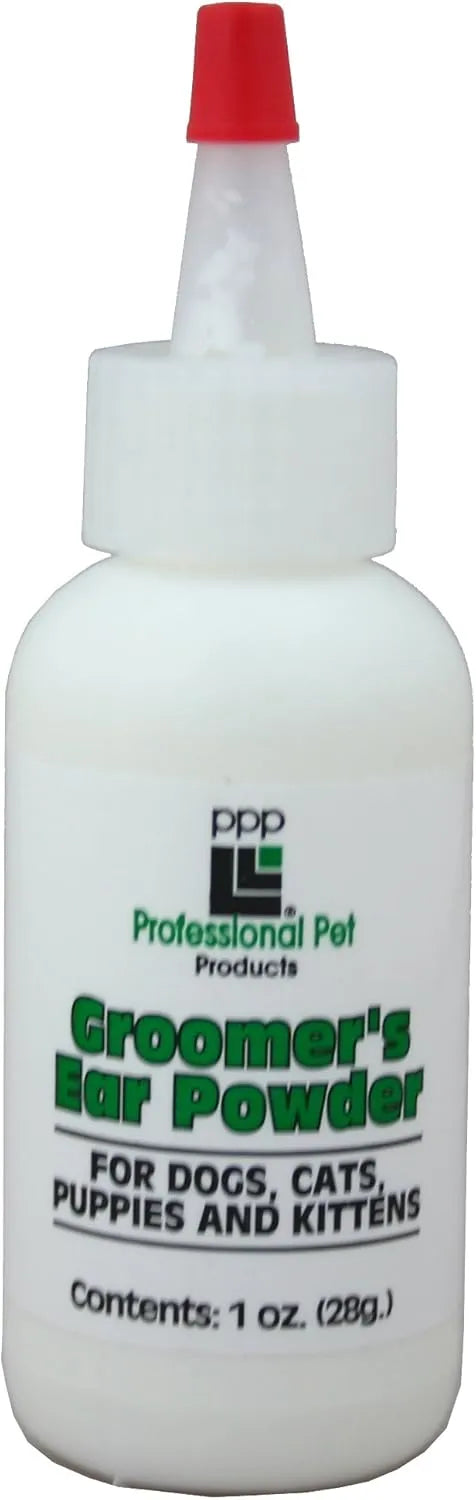 PROFESSIONAL PET PRODUCTS - Professional Pet Products Groomer's Ear Powder 1 Oz. - The Red Vitamin MX - Cuidado Del Oído De Perros - {{ shop.shopifyCountryName }}