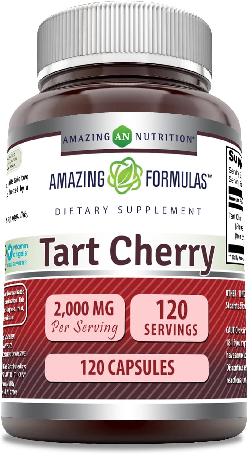 Amazing Formulas Tart Cherry 2000Mg. 120 Capsulas