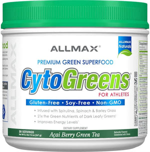 ALLMAX NUTRITION - ALLMAX Nutrition Cytogreens Super Greens Powder 30 Servicios Acai Berry Green Tea 267Gr. - The Red Vitamin MX - Suplementos Alimenticios - {{ shop.shopifyCountryName }}