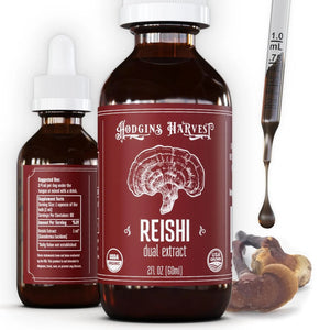 HODGINS HARVEST - Hodgins Harvest Organic Reishi Tincture 2 Fl.Oz. - The Red Vitamin MX - Suplementos Alimenticios - {{ shop.shopifyCountryName }}