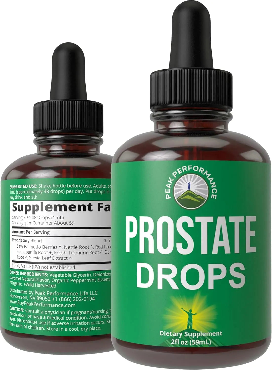 PEAK PERFORMANCE - Peak Performance Prostate Support Drops 2 Fl.Oz. - The Red Vitamin MX - Suplementos Alimenticios - {{ shop.shopifyCountryName }}