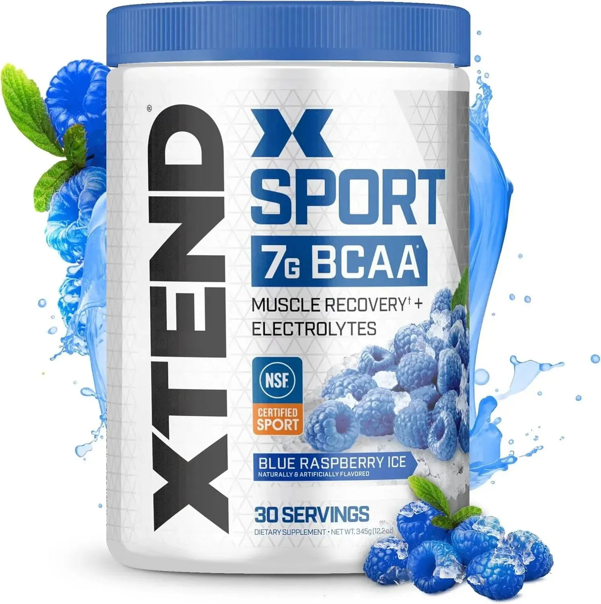 XTEND - XTEND Sport BCAA Powder Blue Raspberry Ice 30 Servicios 345Gr. - The Red Vitamin MX - Suplementos Alimenticios - {{ shop.shopifyCountryName }}