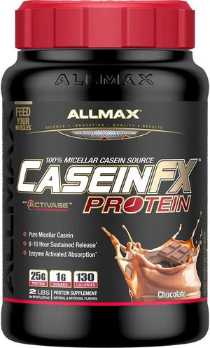 ALLMAX NUTRITION - ALLMAX CASEIN-FX Protein Chocolate 907Gr. - The Red Vitamin MX - Suplementos Alimenticios - {{ shop.shopifyCountryName }}