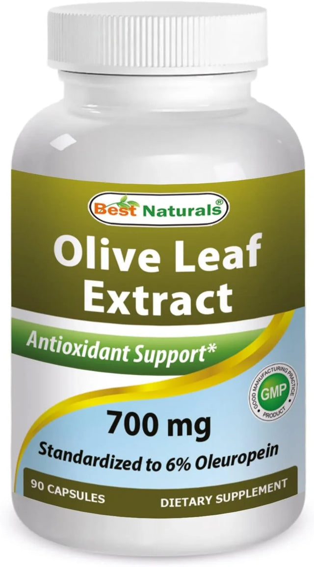 BEST NATURALS - Best Naturals Olive Leaf Extract 700Mg. 90 Capsulas - The Red Vitamin MX - Suplementos Alimenticios - {{ shop.shopifyCountryName }}