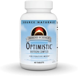 SOURCE NATURALS - Source Naturals Serene Science Optimistic Saffron Complex 60 Tabletas - The Red Vitamin MX - Suplementos Alimenticios - {{ shop.shopifyCountryName }}