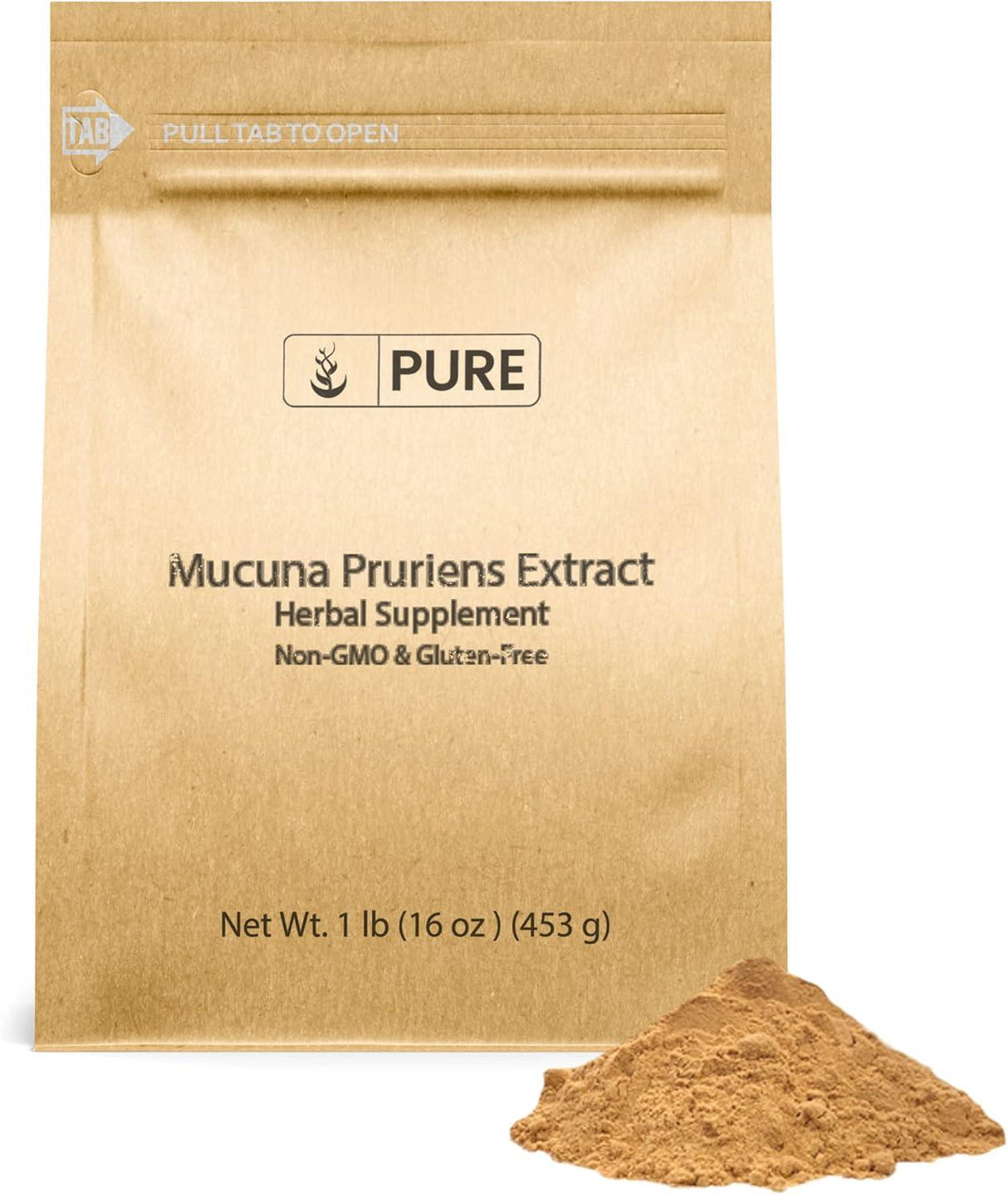 PURE ORIGINAL INGREDIENTS - Pure Original Ingredients Mucuna Pruriens Powder 453Gr. - The Red Vitamin MX - Suplementos Alimenticios - {{ shop.shopifyCountryName }}