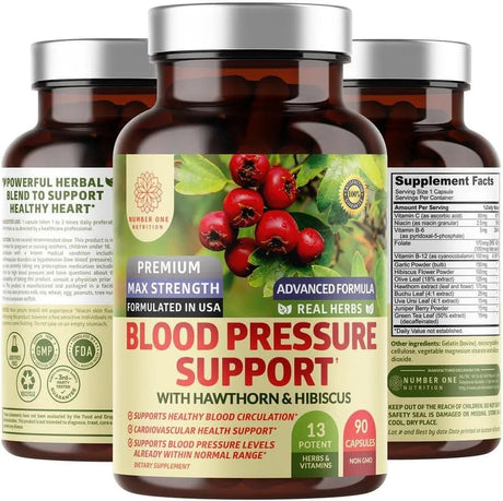 N1N - N1N Premium Blood Pressure Support 90 Capsulas - The Red Vitamin MX - Suplementos Alimenticios - {{ shop.shopifyCountryName }}