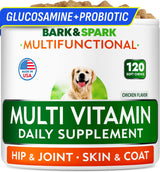 BARK&SPARK - BARK&SPARK Multivitamin Chewable Treats for Dogs 120 Masticables - The Red Vitamin MX - Multivitamínicos Para Perros - {{ shop.shopifyCountryName }}