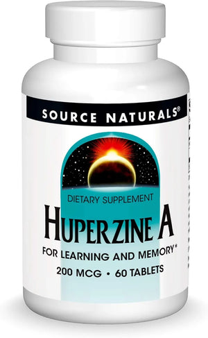 SOURCE NATURALS - Source Naturals Huperzine A 200mcg 60 Tabletas - The Red Vitamin MX - Suplementos Alimenticios - {{ shop.shopifyCountryName }}