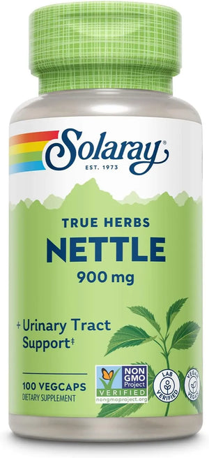 SOLARAY - Solaray Nettle Leaf 900Mg. 100 Capsulas - The Red Vitamin MX - Suplementos Alimenticios - {{ shop.shopifyCountryName }}