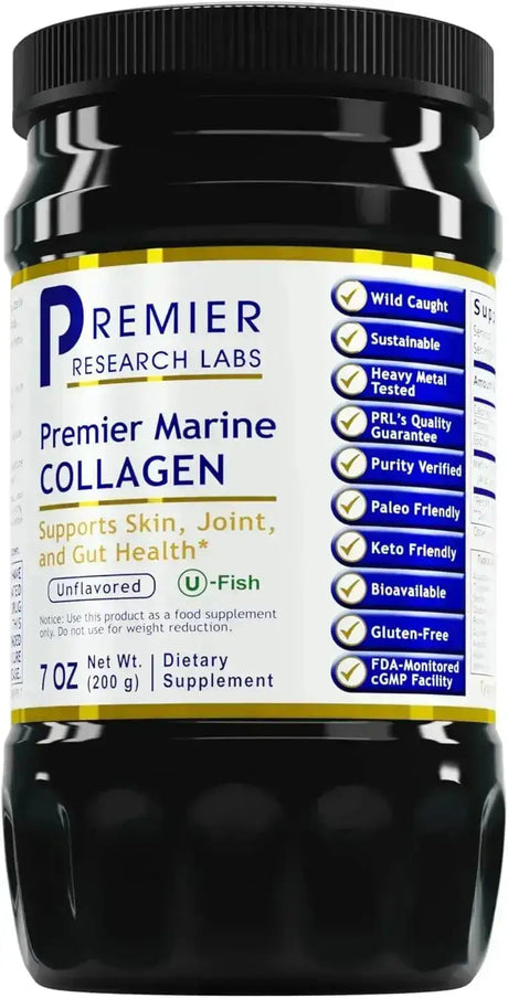 PREMIER RESEARCH LABS - Premier Research Labs Marine Collagen 200Gr. - The Red Vitamin MX - Suplementos Alimenticios - {{ shop.shopifyCountryName }}