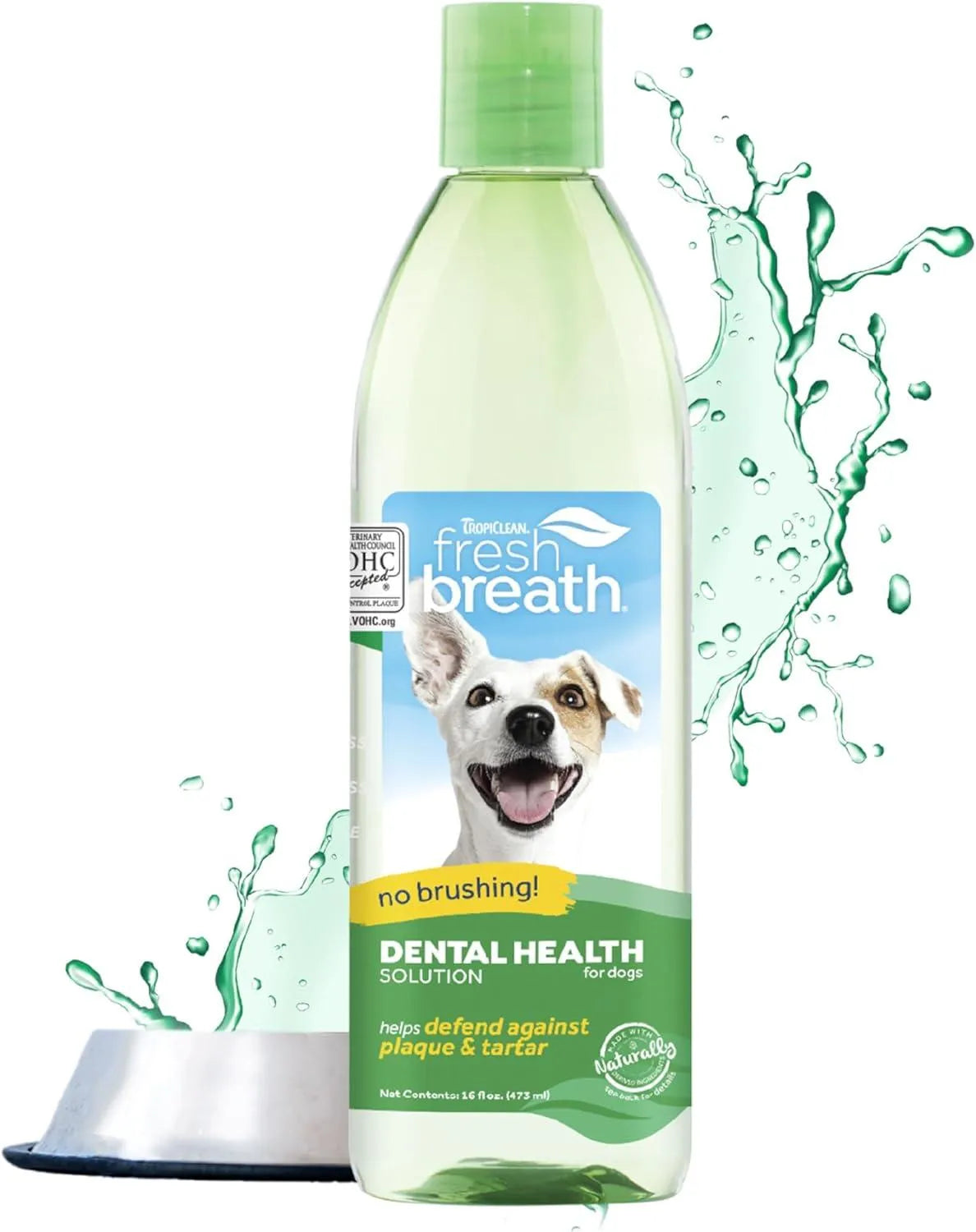 TROPICLEAN - TropiClean Fresh Breath Original 473Ml. - The Red Vitamin MX - Cuidado Dental Para Perros - {{ shop.shopifyCountryName }}