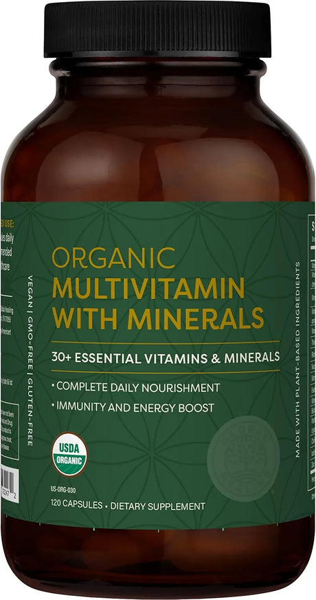 GLOBAL HEALING CENTER - Global Healing Center Organic Multivitamin with Minerals 120 Capsulas - The Red Vitamin MX - Suplementos Alimenticios - {{ shop.shopifyCountryName }}