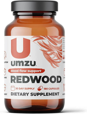 UMZU - UMZU Redwood Supports Nitric Oxide & Healthy Blood Flow 180 Capsulas - The Red Vitamin MX - Suplementos Alimenticios - {{ shop.shopifyCountryName }}