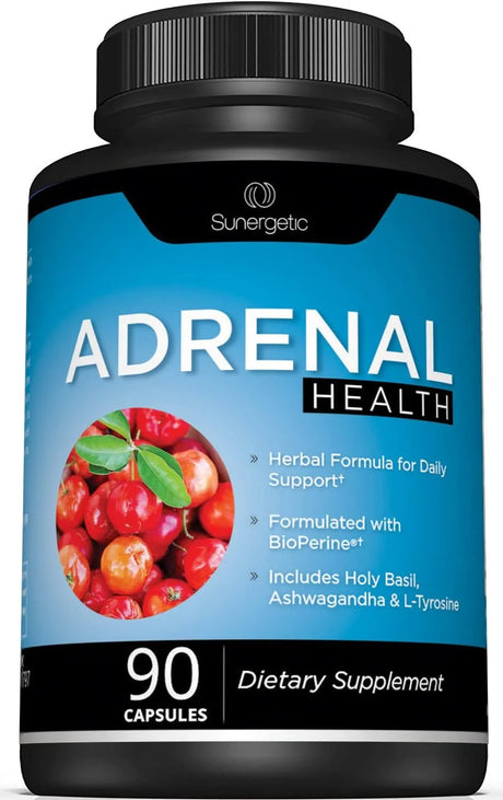 SUNERGETIC - Sunergetic Premium Adrenal Support 90 Capsulas - The Red Vitamin MX - Suplementos Alimenticios - {{ shop.shopifyCountryName }}