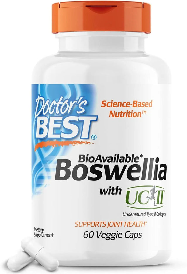 DOCTOR'S BEST - Doctor's Best Boswellia Extract with UC-II 60 Capsulas - The Red Vitamin MX - Suplementos Alimenticios - {{ shop.shopifyCountryName }}