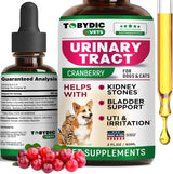 TOBYDIC - TOBYDIC Cat & Dog Natural UTI Medicine & Urinary Tract Infection Treatment with Cranberry 2 Fl.Oz. - The Red Vitamin MX - Salud De Tracto Urinario Para Perros - {{ shop.shopifyCountryName }}