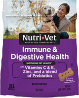 Nutri-Vet Immune & Digestive Health Biscuits for Dogs 454Gr.